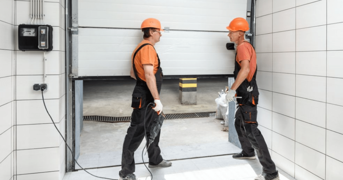 commercial overhead door repair in New Braunfels, TX
