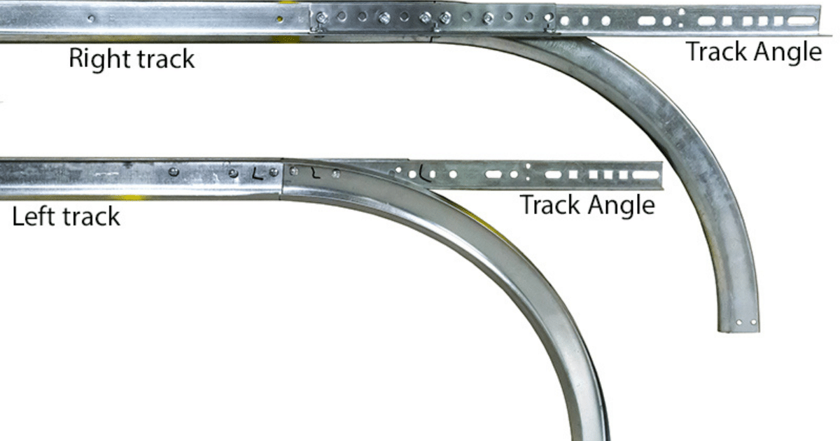 garage door rails in New Braunfels, TX