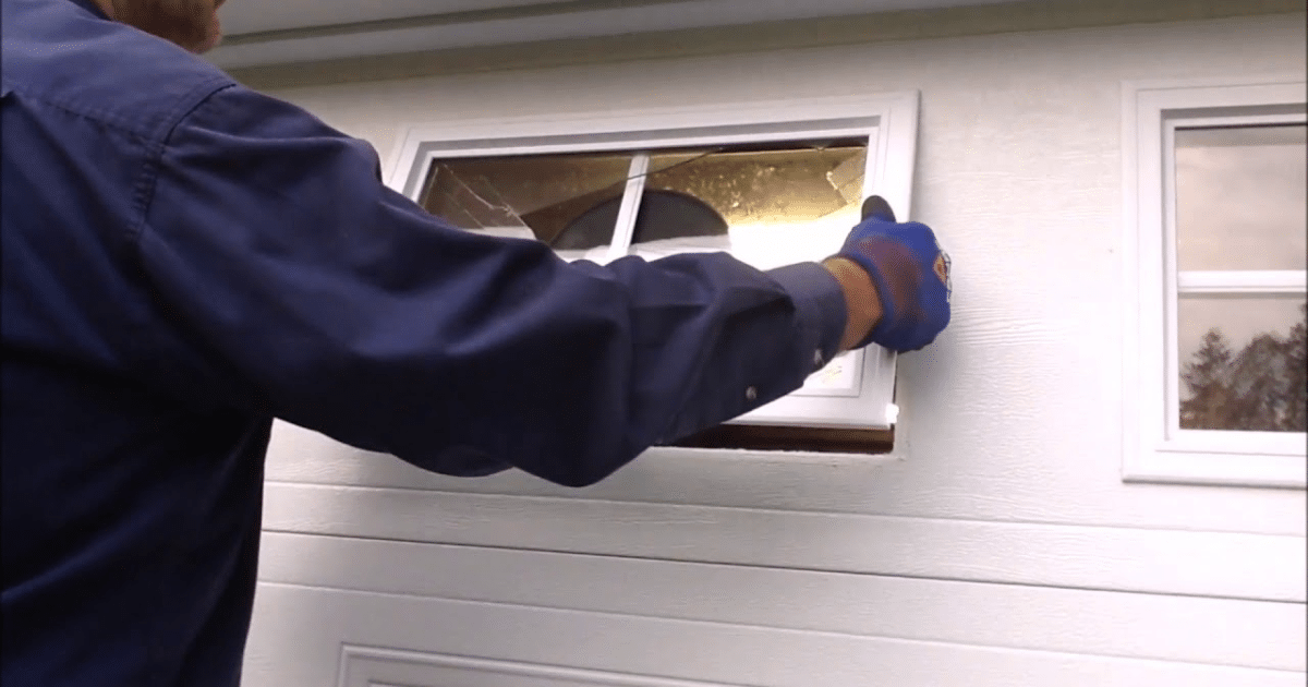 garage door window panels