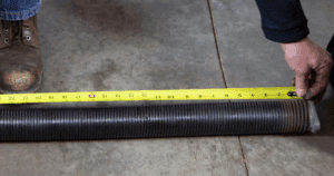 garage door spring tension chart